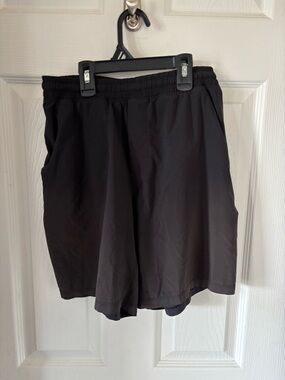 lululemon athletica Men's Black Training Shorts